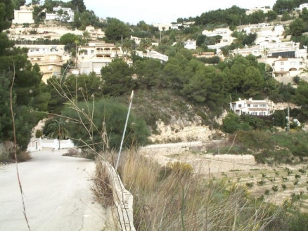 Moraira property: Land with bedroom in Moraira, Spain 24623