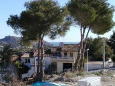 Moraira property: Land with bedroom in Moraira, Spain 24658