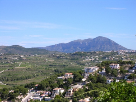 Moraira property: Land with bedroom in Moraira 184838